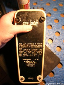 JEN Electronics Cry Baby Super Wah Wah Pedal