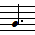 Dotted quarter note